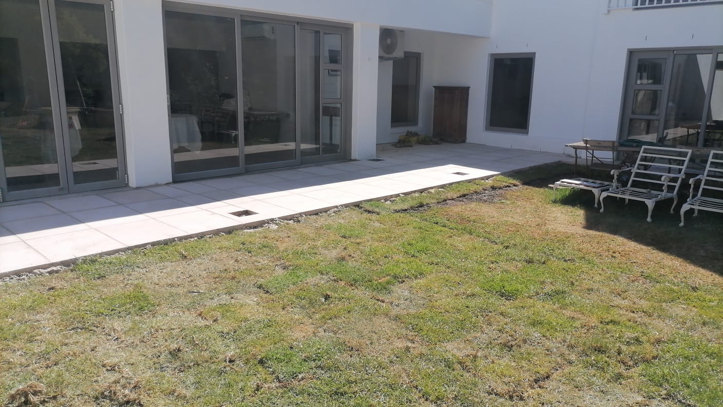 Completed construction job